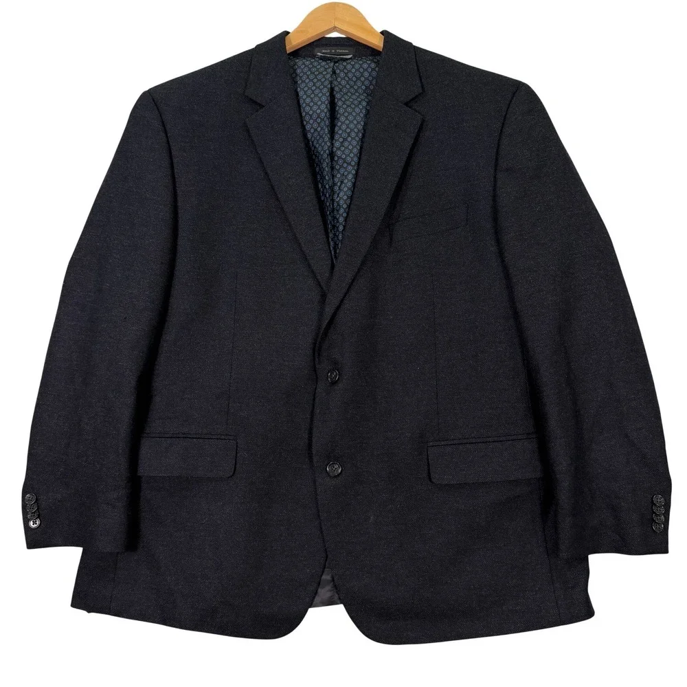 NEW Michael Kors Mens 48R Blazer Sport Coat 2-Button Wool Cashmere Herringbone